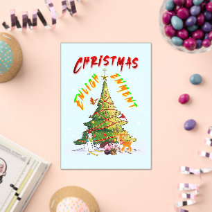 Christmas Enlightenment Acrylic Invitations