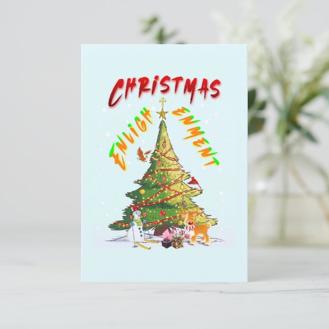 Christmas Enlightenment Announcement (Standing Front)