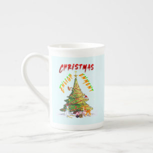 Christmas Enlightenment Bone China Mug