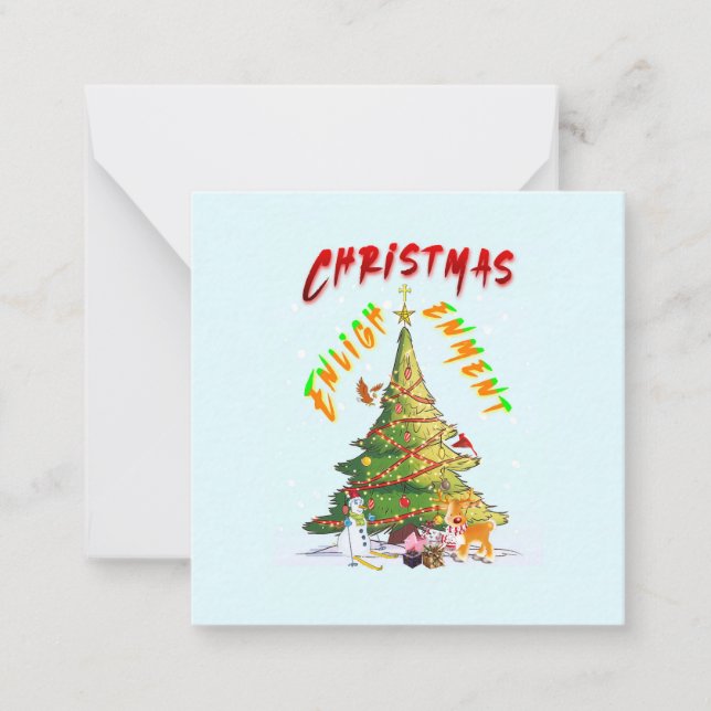 Christmas Enlightenment Card (Front)