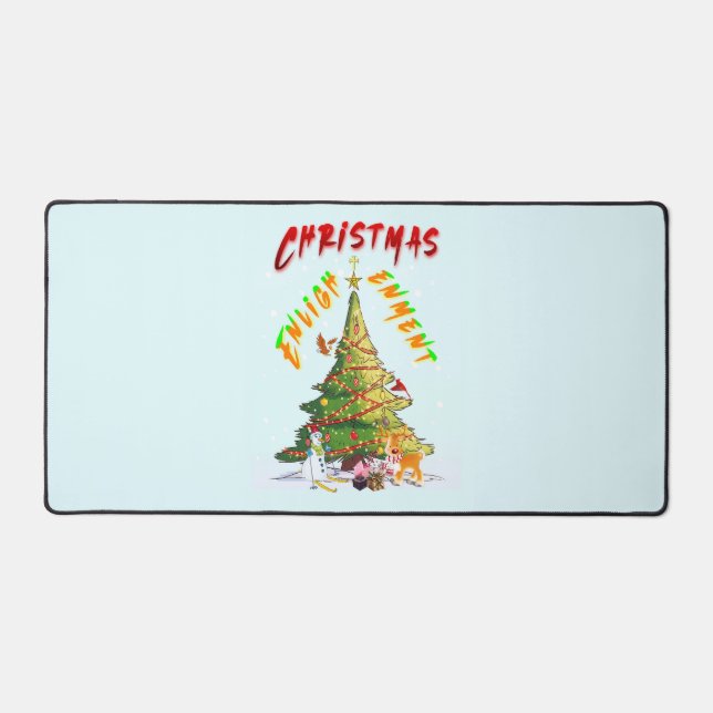 Christmas Enlightenment Desk Mat (Front)
