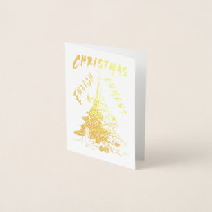 Christmas Enlightenment Foil Card