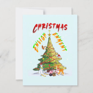 Christmas Enlightenment Thank You Card