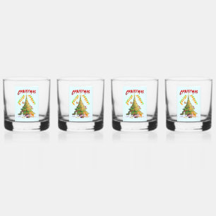 Christmas Enlightenment Whiskey Glass