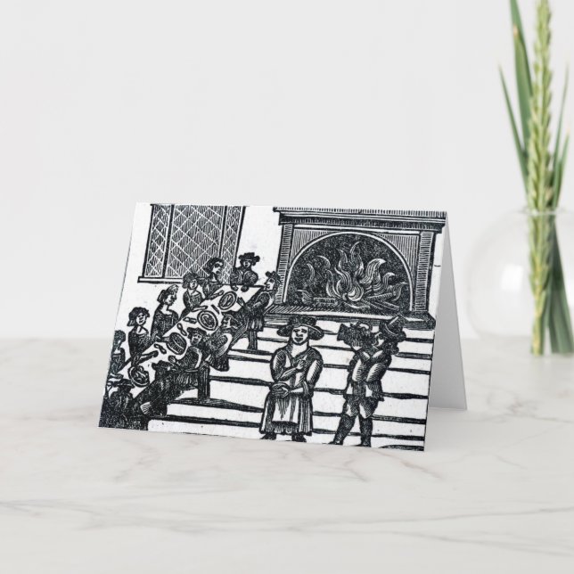 Christmas Entertainment Holiday Card (Front)