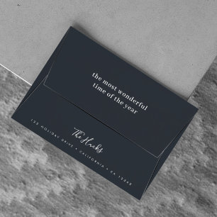 Christmas Envelope Holiday Card Mailing Envelope