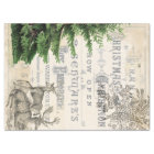 Christmas Ephemera Decoupage Tissue