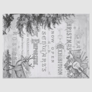 Christmas Ephemera Decoupage Tissue Tissue Paper