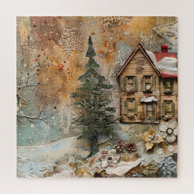 Christmas Ephemera Puzzle (Vertical)