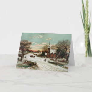 Christmas Eve 2 Holiday Card