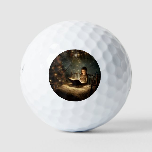 Christmas Eve 5 Golf Balls (Front)