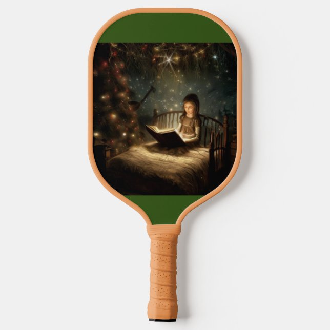 Christmas Eve 5 Pickleball Paddle (Back)