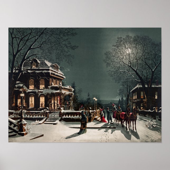 Christmas Eve by Joseph Hoover and Sons Poster (Front)