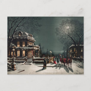 Christmas Eve by Joseph Hoover & Sons Co Holiday Postcard