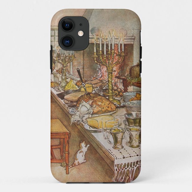 Christmas Eve Carl Larsson 1904 Case-Mate iPhone Case (Back)