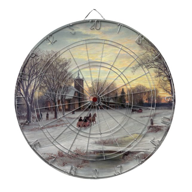 Christmas Eve Dartboard (Front)