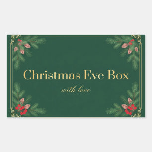 Christmas Eve — Family Name Gift Labels