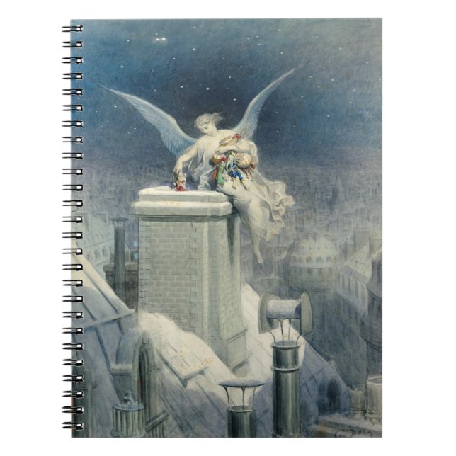 Christmas Eve - Gustave Dore Notebook (Front)