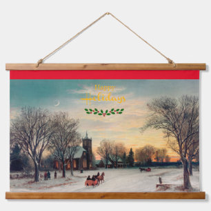 Christmas Eve Hanging Tapestry