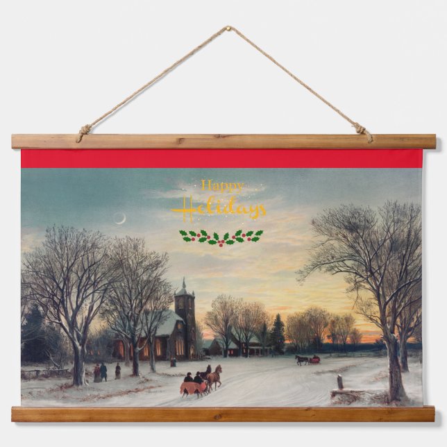 Christmas Eve Hanging Tapestry (Front)