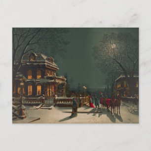 Christmas Eve Holiday Postcard
