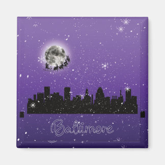 Christmas Eve in Baltimore Magnet