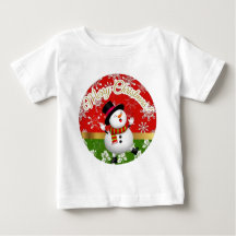 Christmas Eve Jersey Baby Shirt