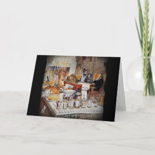 Christmas Eve Julaftonen Holiday Card