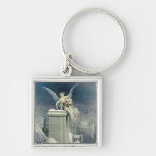 Christmas Eve Key Ring