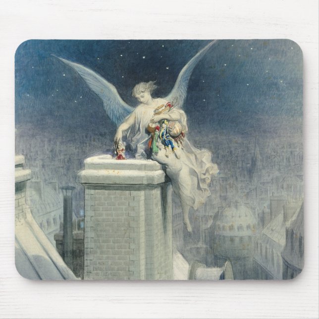 Christmas Eve Mouse Pad (Front)