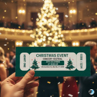 Christmas Event,Festival Concert Entry Pass Ticket