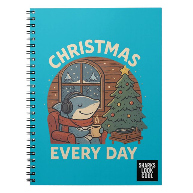 christmas every day notebook (Front)