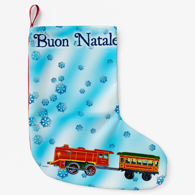 Christmas Express - Buon Natale Small Christmas Stocking (Front)