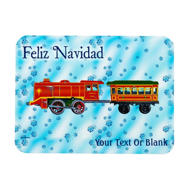 Christmas Express - Feliz Navidad Magnet (Horizontal)