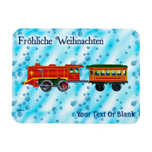 Christmas Express - Fröhliche Weihnachten Magnet