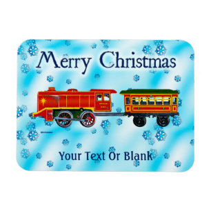 Christmas Express - Merry Christmas Magnet