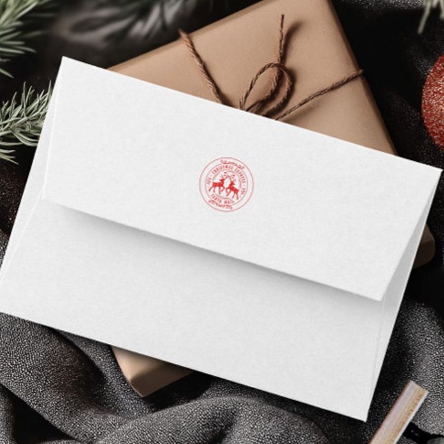 Christmas Express Red Classic Rubber Stamp (Christmas Express Red Classic Rubber Stamp)