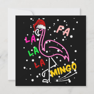 Christmas Fa la la la mingo Essential Card