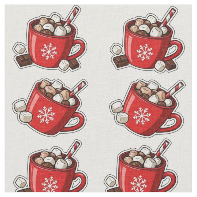 Christmas Fabric (Close Up)