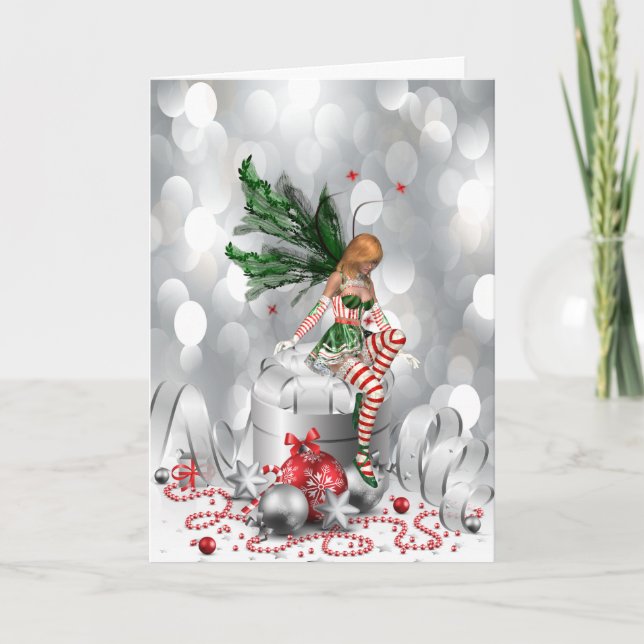 Christmas Faerie Card (Front)