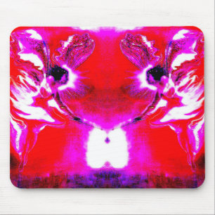 Christmas fairies mouse pad