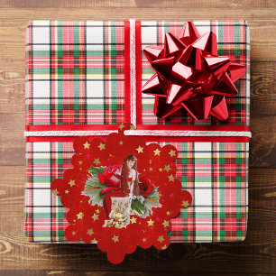 Christmas Fairy 2 Tree Decoration Card