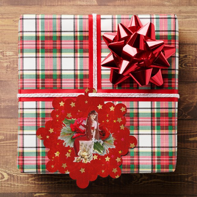 Christmas Fairy 2 Tree Decoration Card (Creator Uploaded)