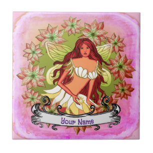 Christmas Fairy Ceramic Tile