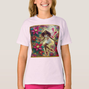 Christmas Fairy Collection - Auburn Natural Hair T-Shirt
