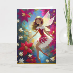 Christmas Fairy Collection - Copper Ginger Hair Card