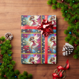 Christmas Fairy Collection - Copper Ginger Hair Wrapping Paper