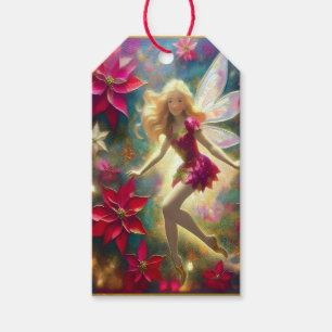 Christmas Fairy Collection - Pale Gold Blonde Hair Gift Tags