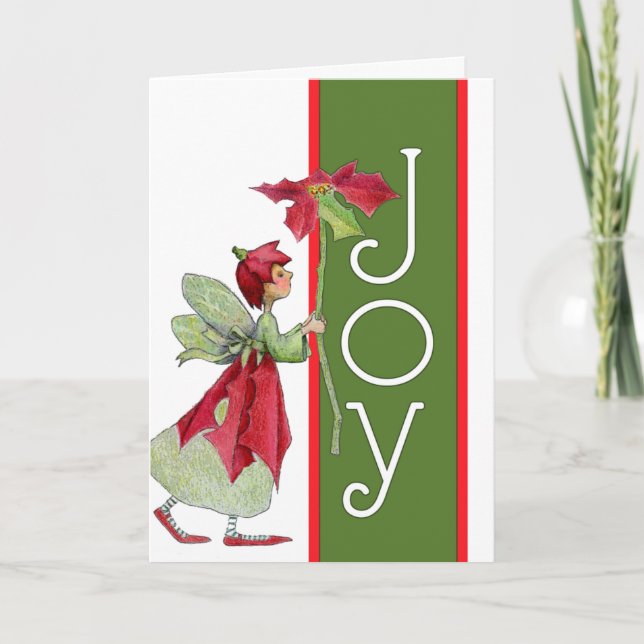 Christmas Fairy Greeting Card (Front)
