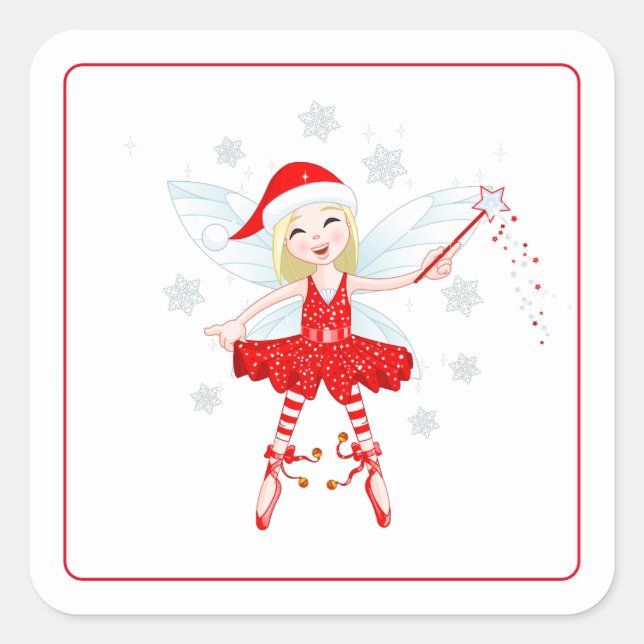 Christmas Fairy Stickers (Front)